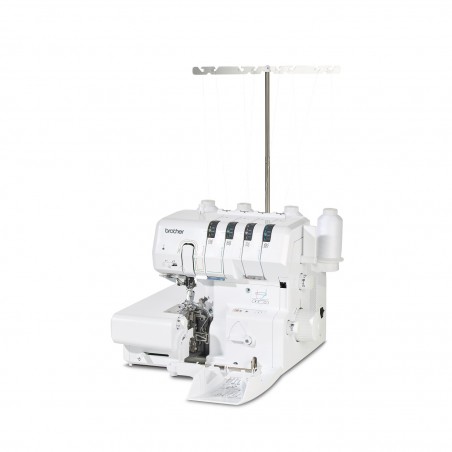 Surjeteuse Airflow 3000 avec système automatique d’enfilage à air Simplifiez-vous la couture des tissus difficiles