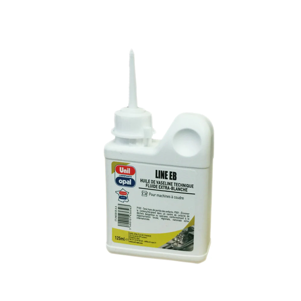 Huile Vaseline pour machine à coudre 125ml