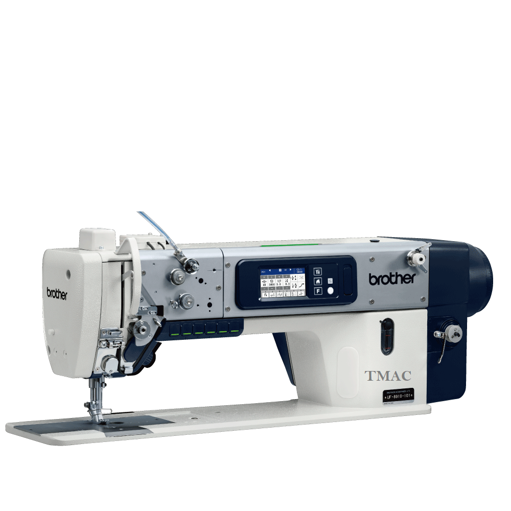 BROTHER UF-8910-101 Premium Machine triple entrainment direct-driveMachine à une aiguille Premium, à entraînement direct à plat,