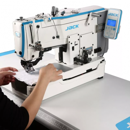 JACK JK-T781G-Z Machine à boutonnière point noué