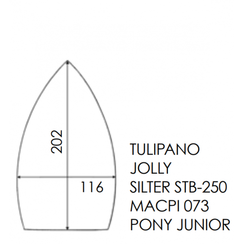 Semelle téflon pour fer repassage JOLLY