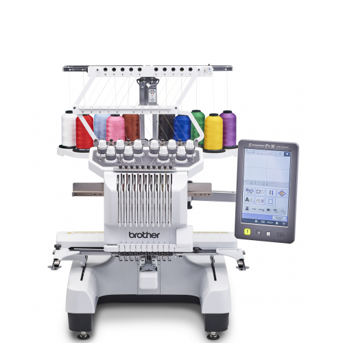 Brother PR1060W machine à broder semi-professionnelle à 10 aiguilles