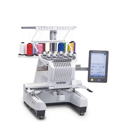 Brother PR1060W machine à broder semi-professionnelle à 10 aiguilles