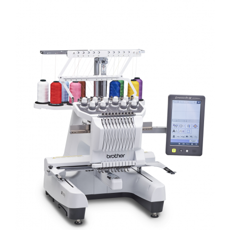 Brother PR1060W machine à broder semi-professionnelle à 10 aiguilles