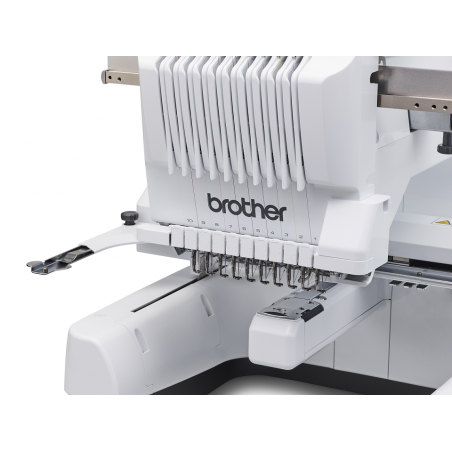 Brother PR1060W machine à broder semi-professionnelle à 10 aiguilles