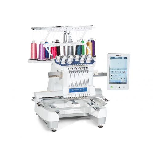 machines à coudre industrielles et familiales JUKI ADLER BROTHER, achetez  Machine à broder Brother PR1055X au meilleur prix - T