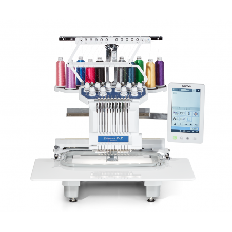 machines à coudre industrielles et familiales JUKI ADLER BROTHER, achetez  Machine à broder Brother PR1055X au meilleur prix - T