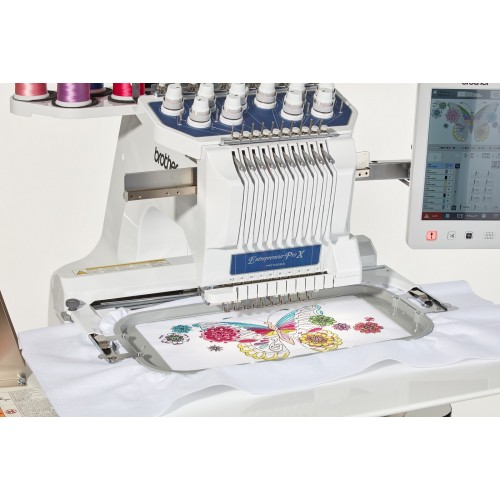 machines à coudre industrielles et familiales JUKI ADLER BROTHER, achetez  Machine à broder Brother PR1055X au meilleur prix - T