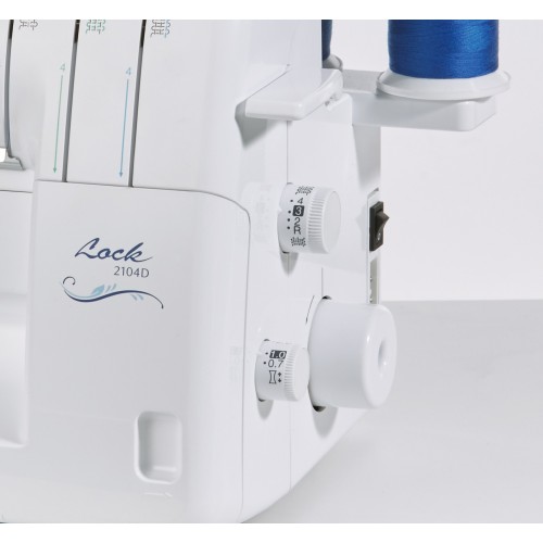 BROTHER 2104D machine surjeteuse familiale avec 3 ou 4 fils