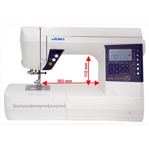 JUKI HZL-G220 Machine à coudre électronique 180 points avec coupe-fil