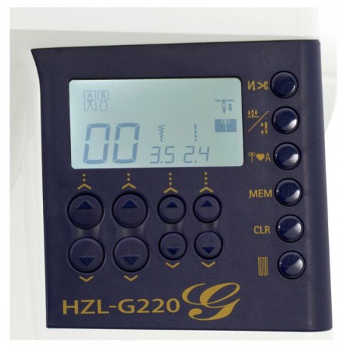 JUKI HZL-G220 Machine à coudre électronique 180 points avec coupe-fil