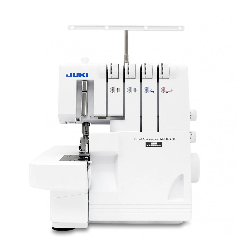 JUKI MO-80CB machine surjeteuse familiale avec boîte à déchets