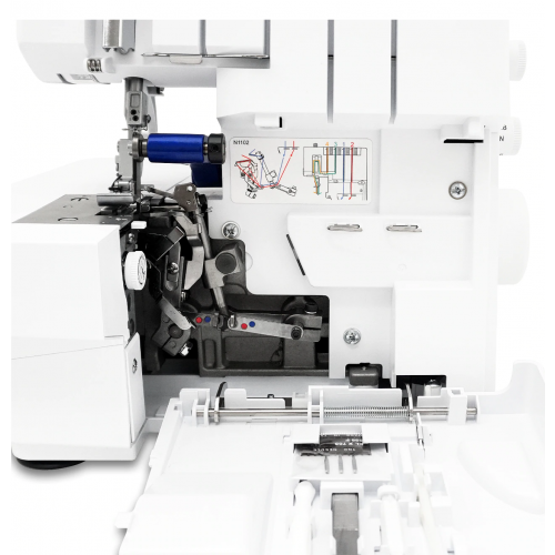 JUKI MO-80CB machine surjeteuse familiale avec boîte à déchets