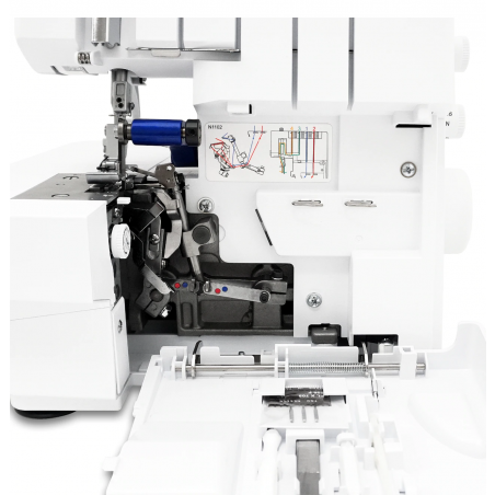 JUKI MO-80CB machine surjeteuse familiale avec boîte à déchets