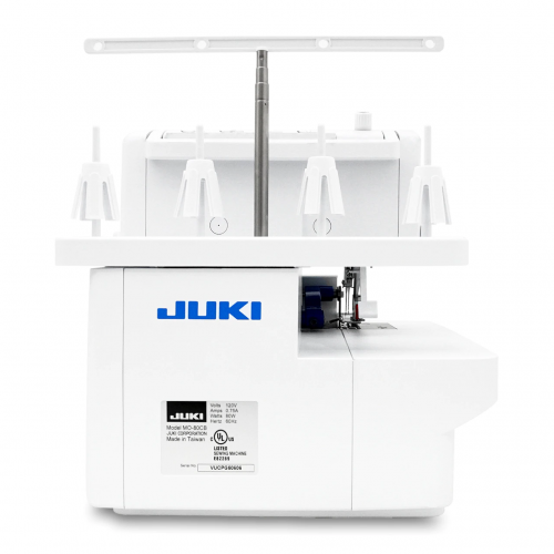 JUKI MO-80CB machine surjeteuse familiale avec boîte à déchets